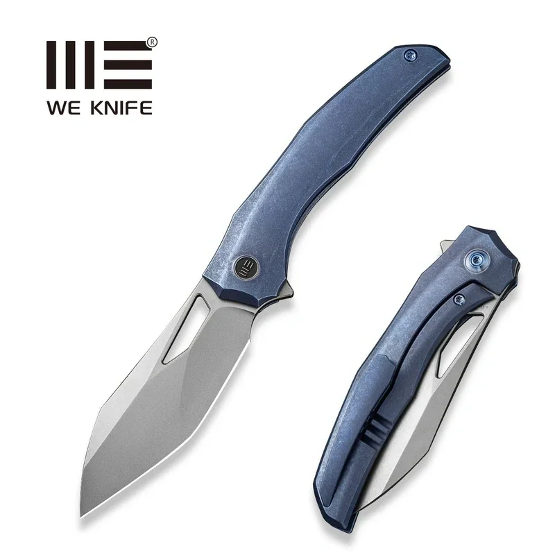 WeKnife Ignio Mystery Box Knife Blue Titanium, Stonewashed CPM 20CV by Toni Tietzel (WE22042B-3 MB) Niska cena