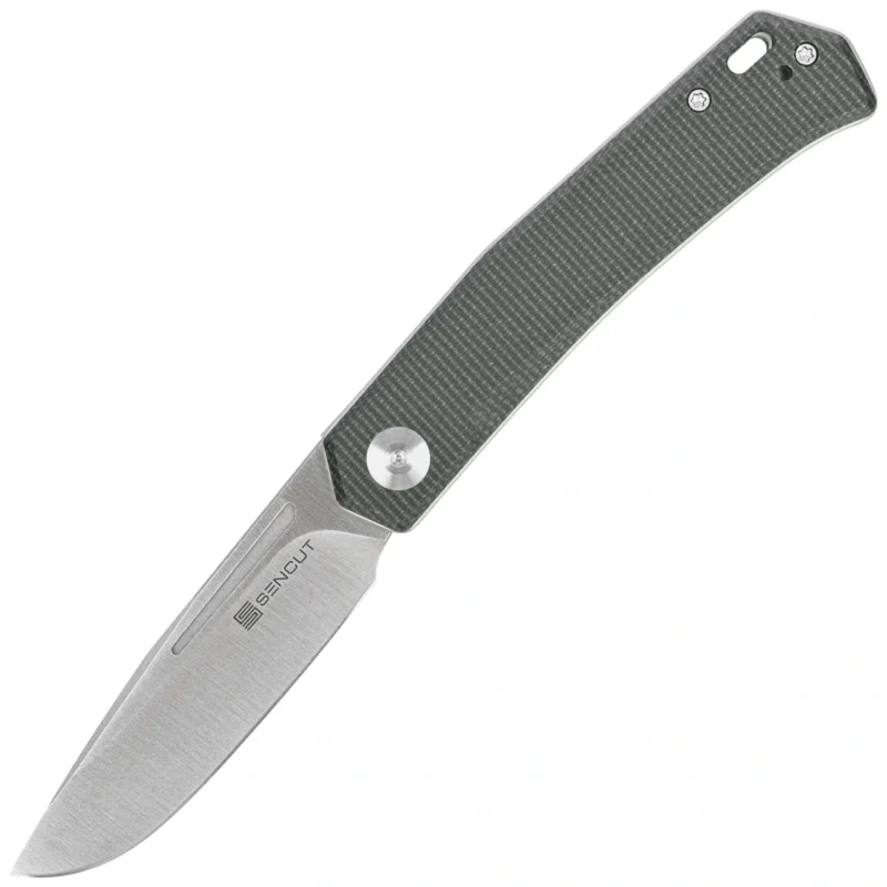 Zamów teraz Nóż składany Sencut Braxx Green Canvas Micarta, Satin D2 (S25089-2)