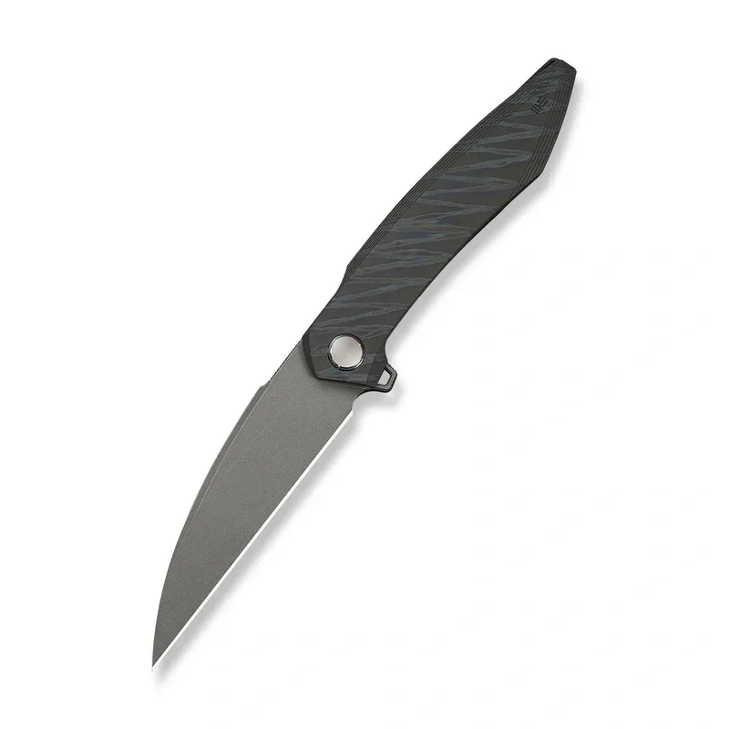 WeKnife Fluxor Knife Tiger Stripe Titanium, Gray Stonewashed M390 (WE23071-3) Sprawdź teraz