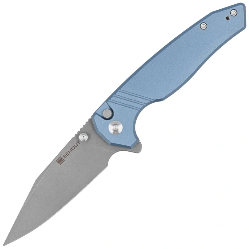 Tylko dziś Sencut Selkyris Knife Blue Aluminum, Stonewashed D2 (S25068-3)