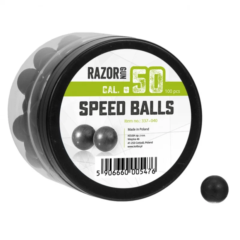 Kule gumowe RazorGun 50 kal. .50 / 100 szt. do Umarex HDR50 HDP50 (337-040) Hit cenowy