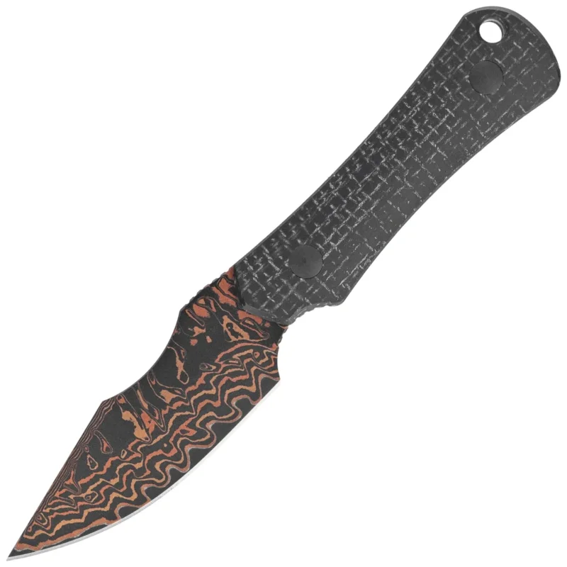 Zamów teraz Kizer Bone Knife Black Micarta, Copper Damascus by Maverick Customs (1122A2)
