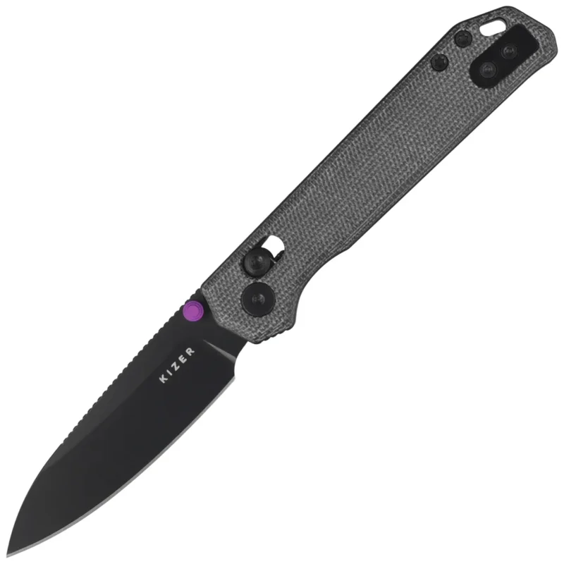 Rabat Kizer Begleiter 2.9 CL Knife Norplex UltreX Micarta, Black PVD BD1N by Azo (V3458.2CDA1)