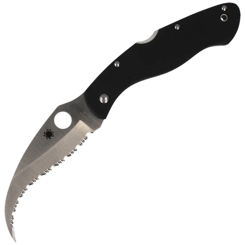 Darmowy zwrot Spyderco Civilian G-10 Black SpyderEdge Knife (C12GS)