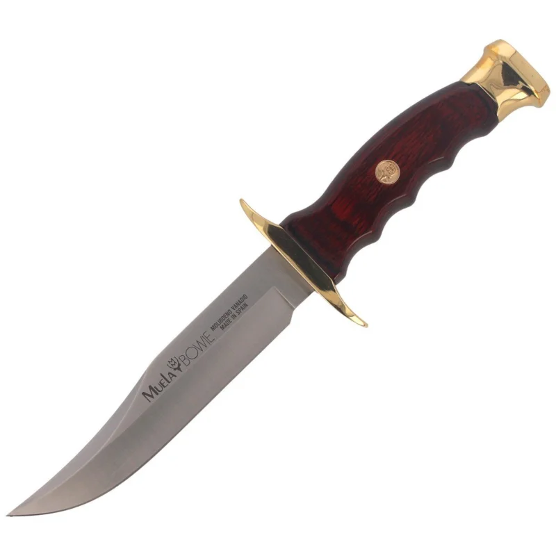 Nóż Muela BW-14 Pakka Wood, Satin X50CrMoV15 Rabat