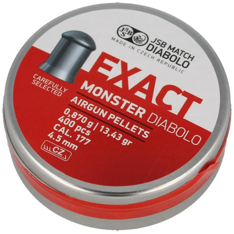 JSB Diabolo Exact Monster 4.52 mm pellets, 400 pcs (546278-400) Sprawdź teraz