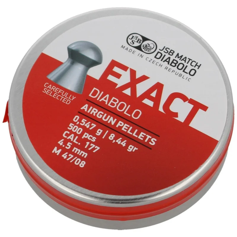 Najlepsza cena JSB Diabolo Exact 4.53 mm pellets, 500 pcs (546239-500)