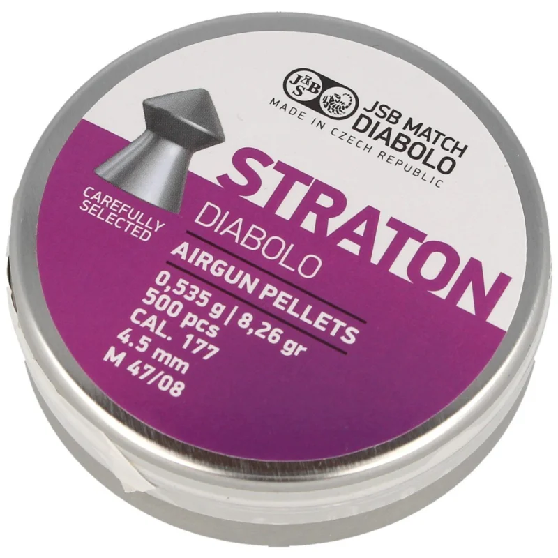 Śrut JSB Diabolo Straton 4.50 mm, 500 szt. (546112-500) Nie przegap
