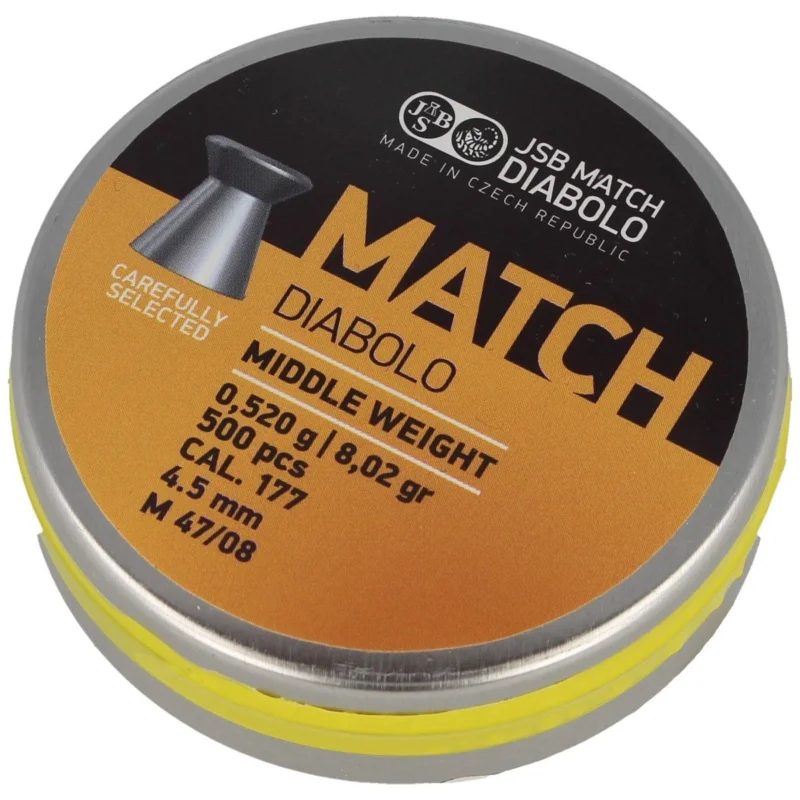 Śrut JSB Match Middle Weight 4.50 mm, 500 szt. (000015-500) Cena promocyjna