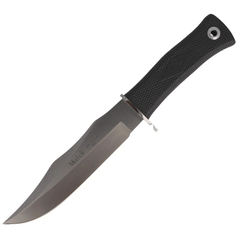 Nóż Muela 21733-G Black Rubber, Satin X50CrMoV15 Łatwy zwrot
