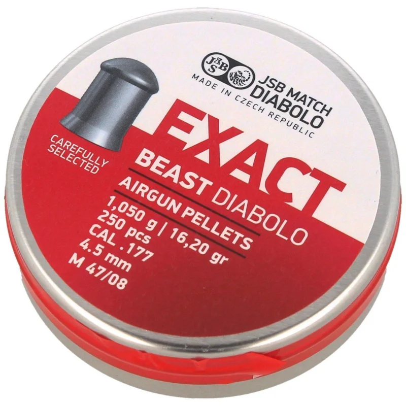Śrut JSB Diabolo Exact Beast 4.52 mm, 250 szt. (546279-250) Sprawdź teraz