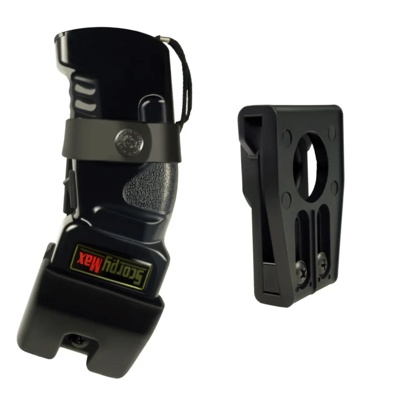 ESP Holder with Metal Clip for Stun Guns: Power MAX, Scorpy MAX (SGH-34-SMAX) Ekspresowa dostawa