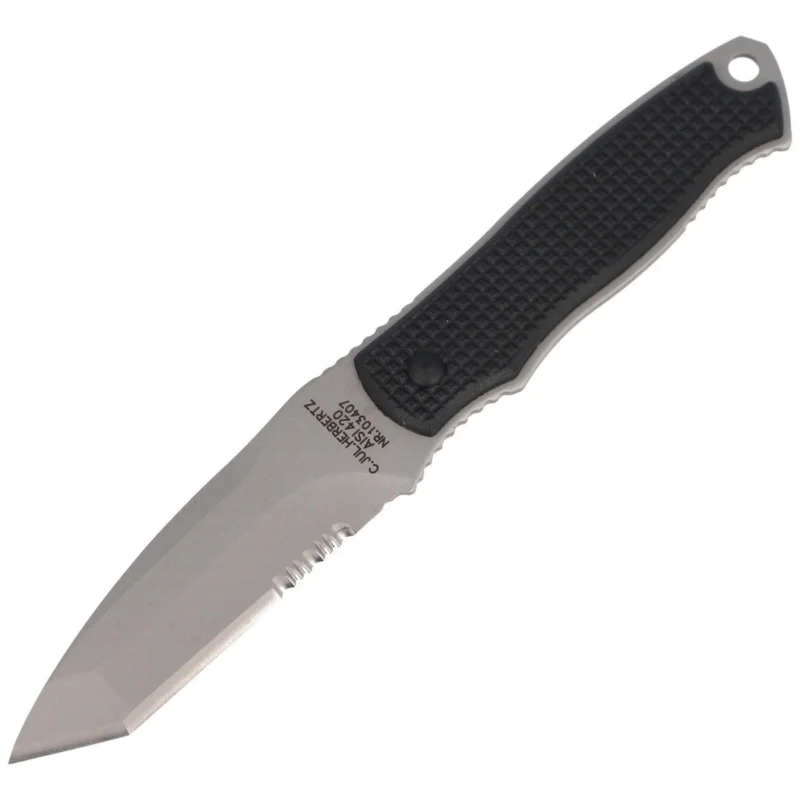 Nóż na szyję Herbertz CJH Neck Knife Black ABS, Satin 420 (103407) Najlepsza cena