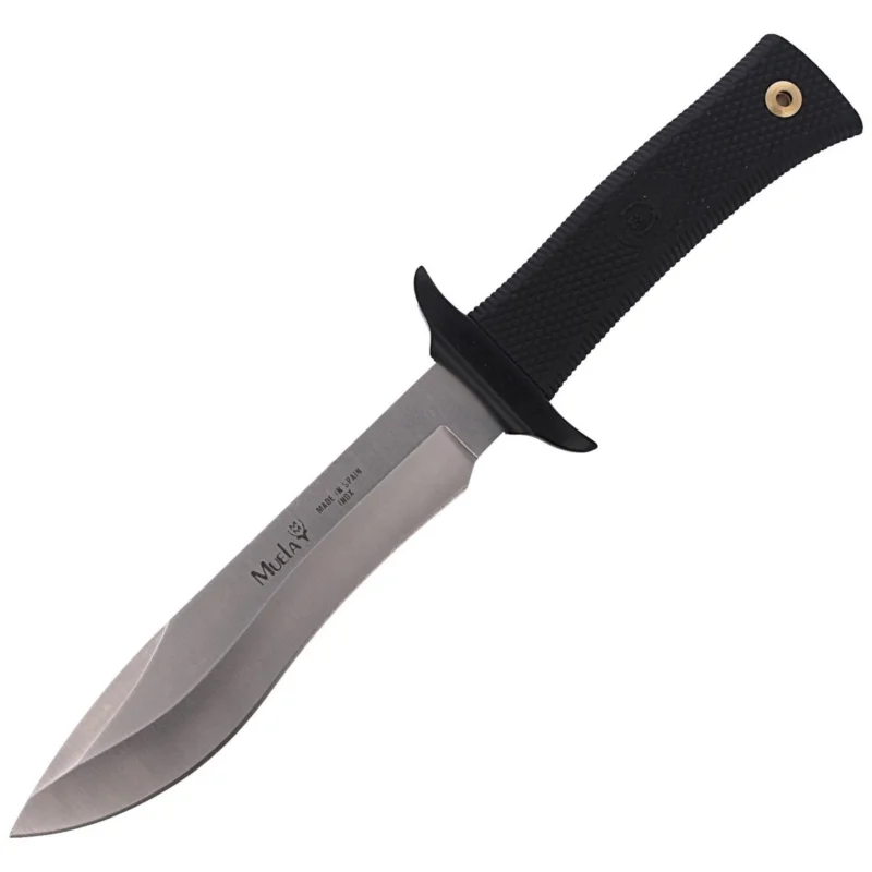 Oferta czasowa Muela 55-16 Black Rubber Knife, Satin 420H