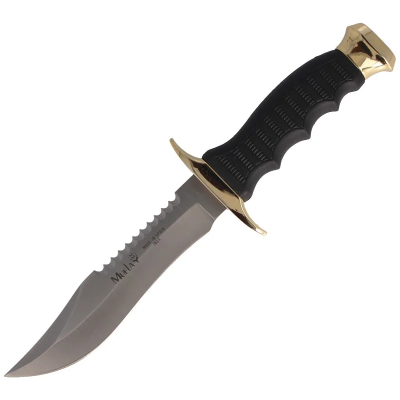 Muela 85-140 Black Rubber Knife, Satin 420H Zamów dziś