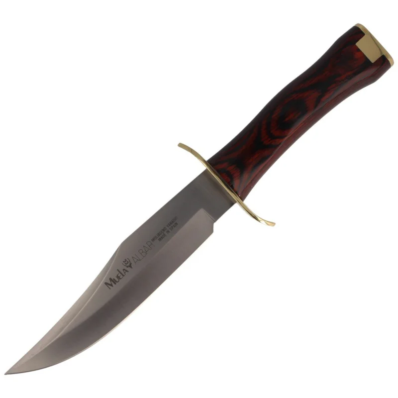 Muela Albar Pakka Wood Knife, Satin X50CrMoV15 Cena promocyjna