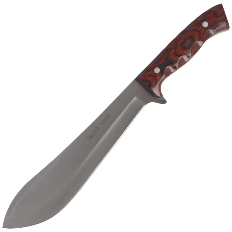 Super okazja Muela Machete Pakka Wood Knife, Satin X50CrMoV15