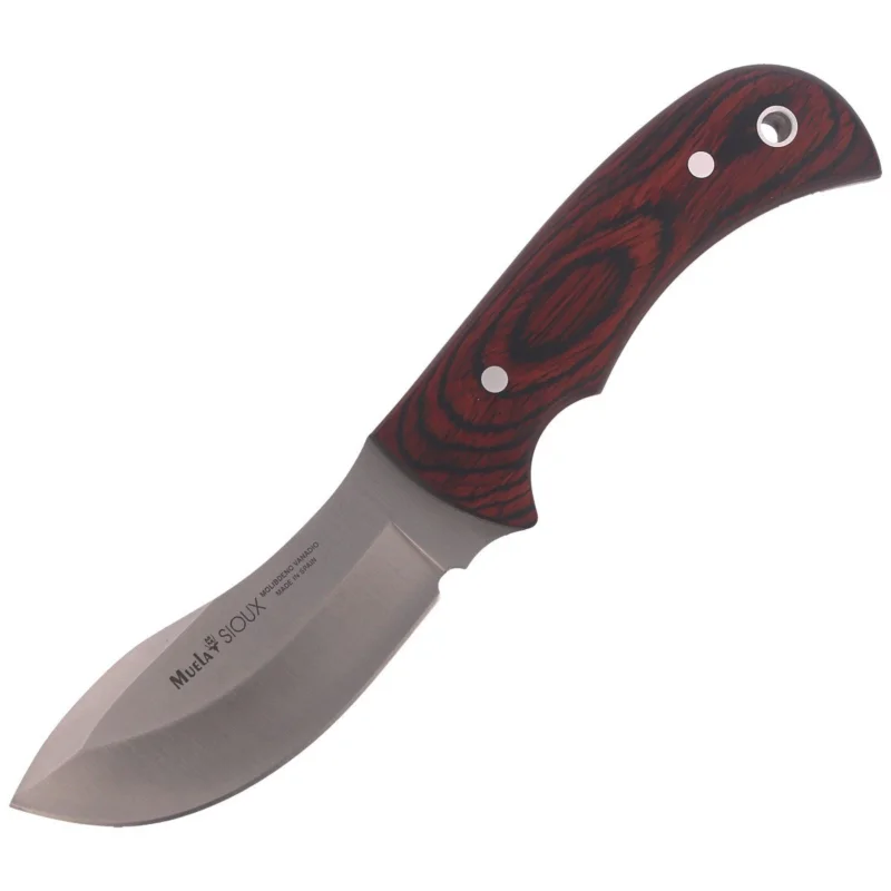 Ograniczona ilość Nóż Muela Skinner Pakkawood, Satin X50CrMoV15 (SIOUX-10R)