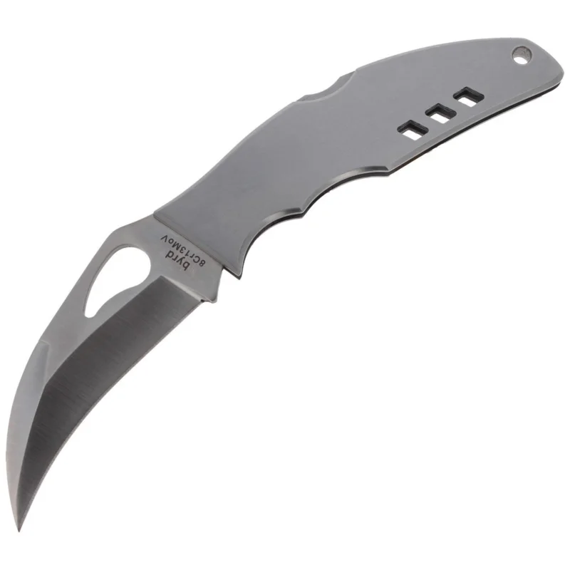 Spyderco Byrd Crossbill Stainless, PlainEdge (BY07P) Popularny