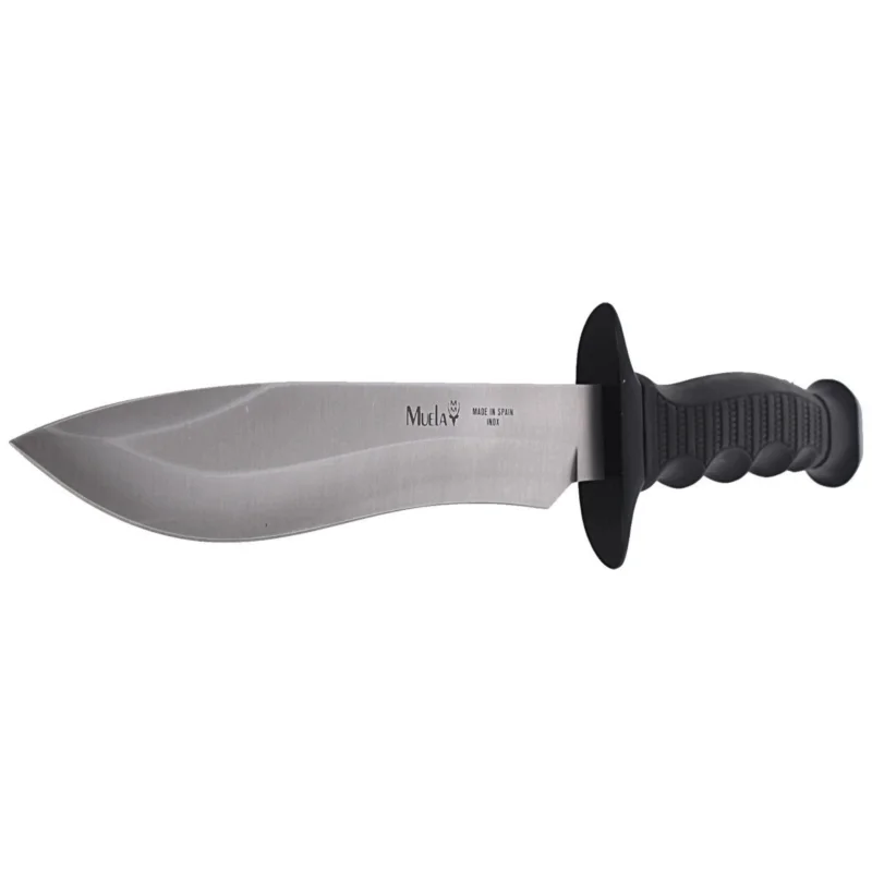 Do wyczerpania zapasów Muela 85-181 Black Rubber Knife, Satin 420H