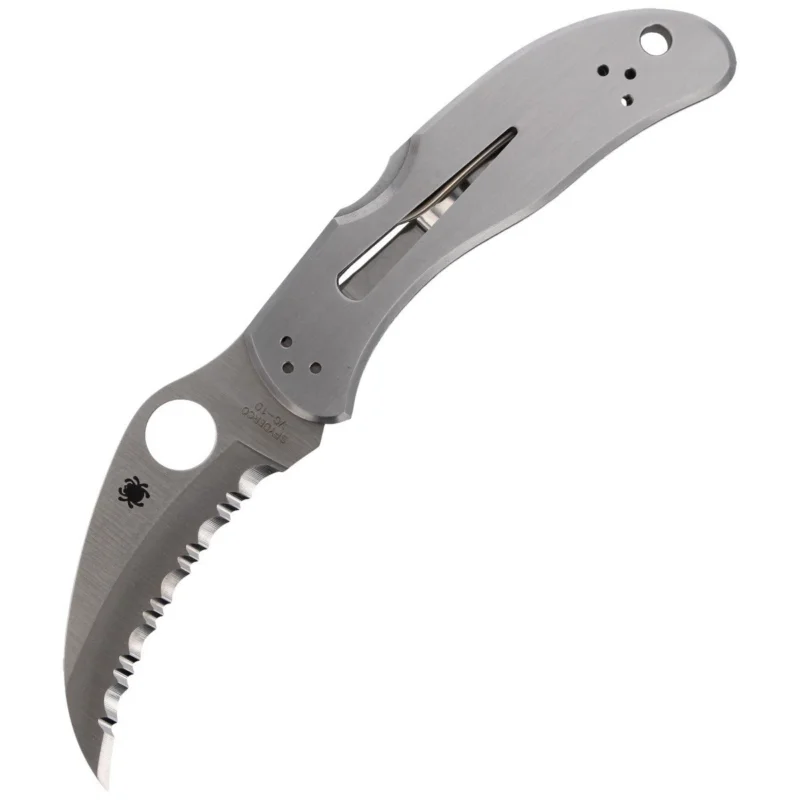 Spyderco Harpy Knife Stainless Steel, Satin Spyderedge VG-10 (C08S) Wyjątkowa oferta