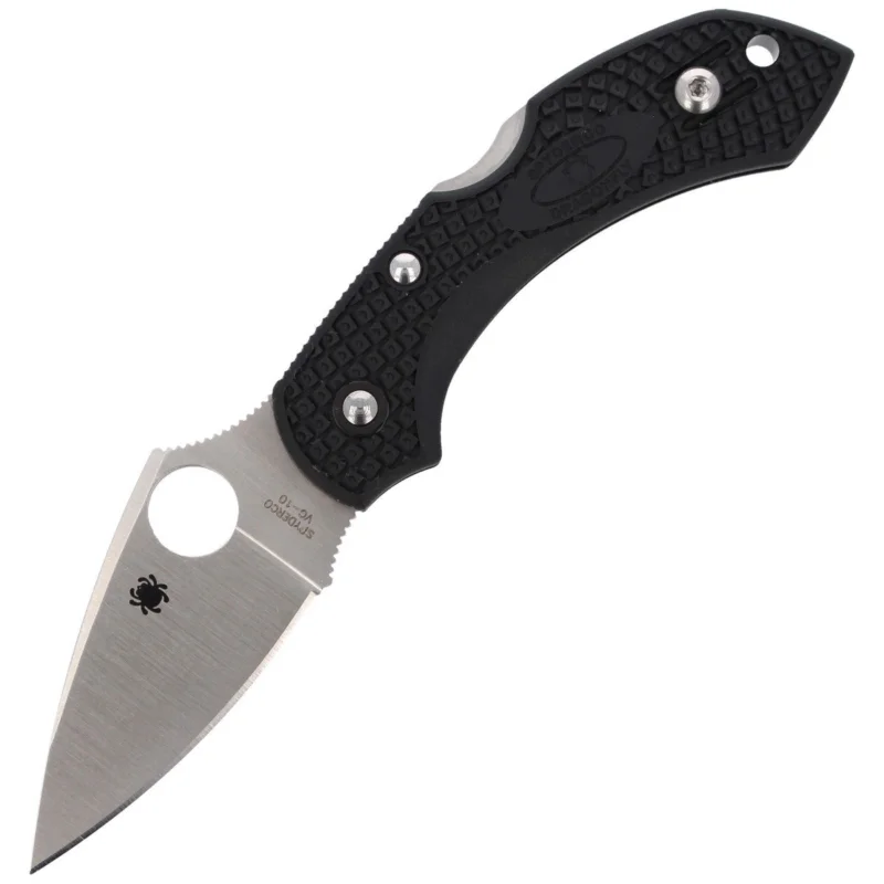 Spyderco DragonFly 2 Lightweight Black PlainEdge Knife (C28PBK2) Ostatnie sztuki