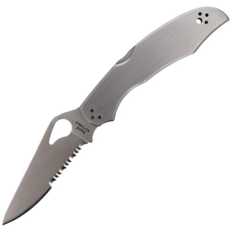 Ograniczona ilość Nóż składany Spyderco Byrd Cara Cara 2 Stainless, Combination (BY03PS2)