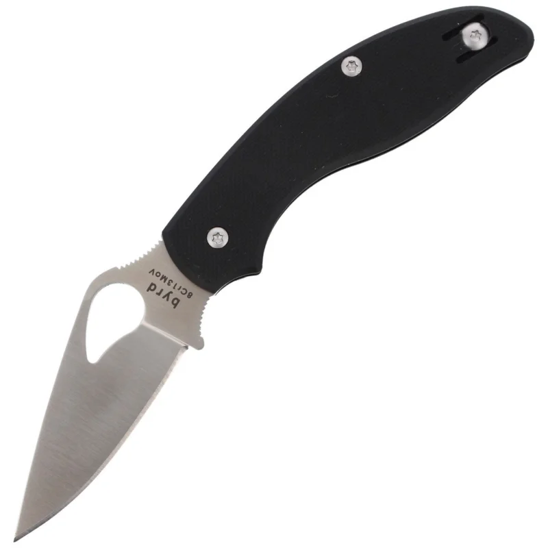 Nóż składany Spyderco Byrd Tern G-10 Black, Plain (BY23GP) Niska cena