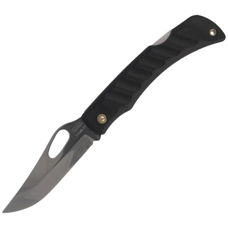 Nóż składany Mikov Crocodile Clip Point Black ABS, Mirror (243-NH-1/B BLK) Bezpieczne zakupy