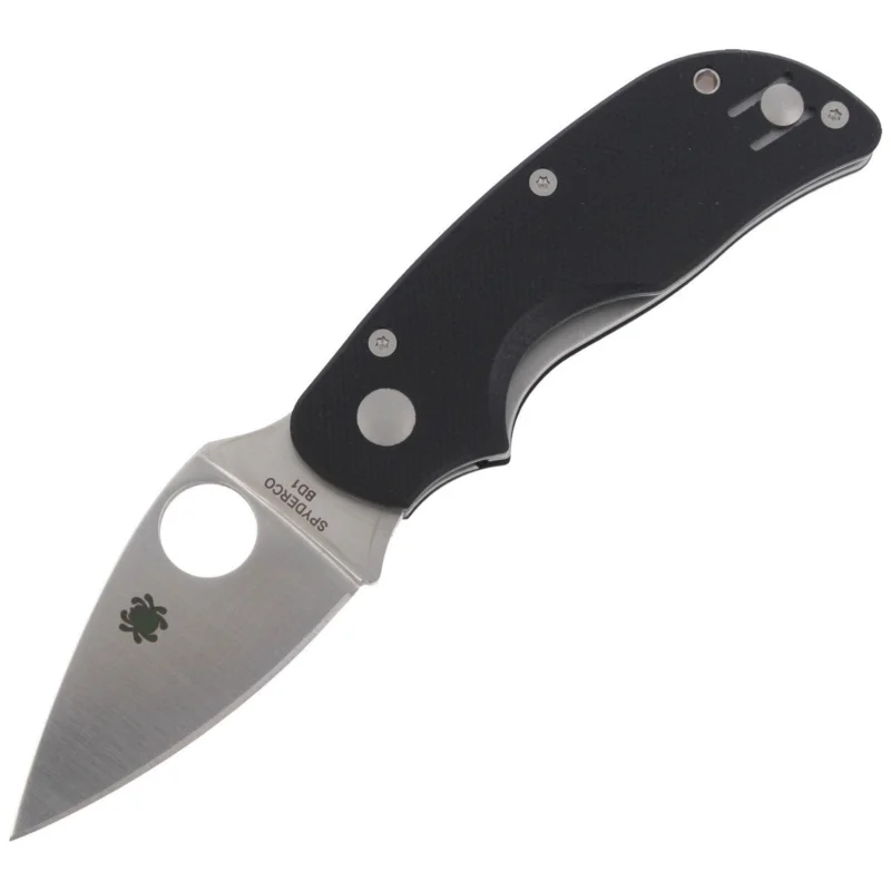 Spyderco CAT G-10 Black PlainEdge Knife (C129GP) Ograniczona ilość