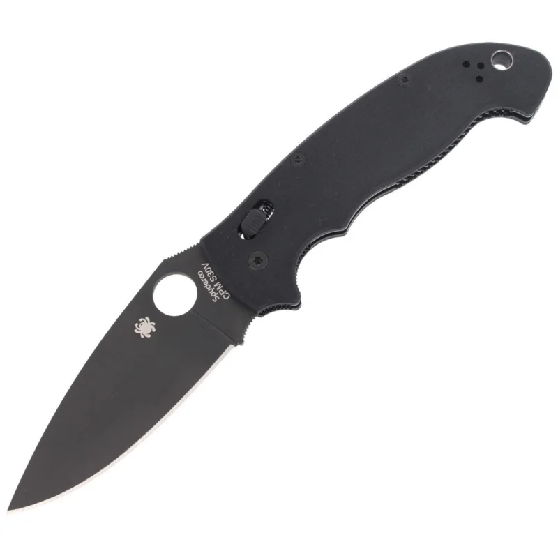 Kup teraz Spyderco Manix 2 XL Knife Black G10, Black DLC CPM S30V by Eric Glesser (C95GPBBK2)