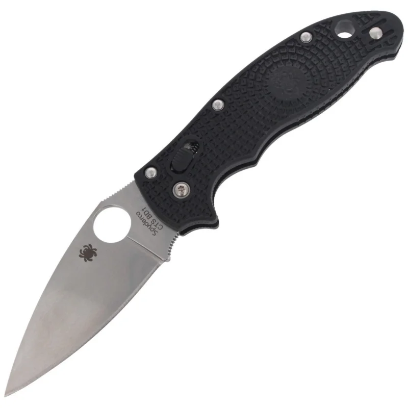 Nóż składany Spyderco Manix 2 FRCP Black Plain (C101PBK2) Rabat