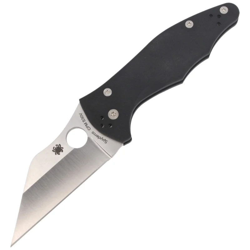 Hit cenowy Spyderco Yojimbo 2 Knife Black G10, Satin CPM S30V by Michael Janich (C85GP2)
