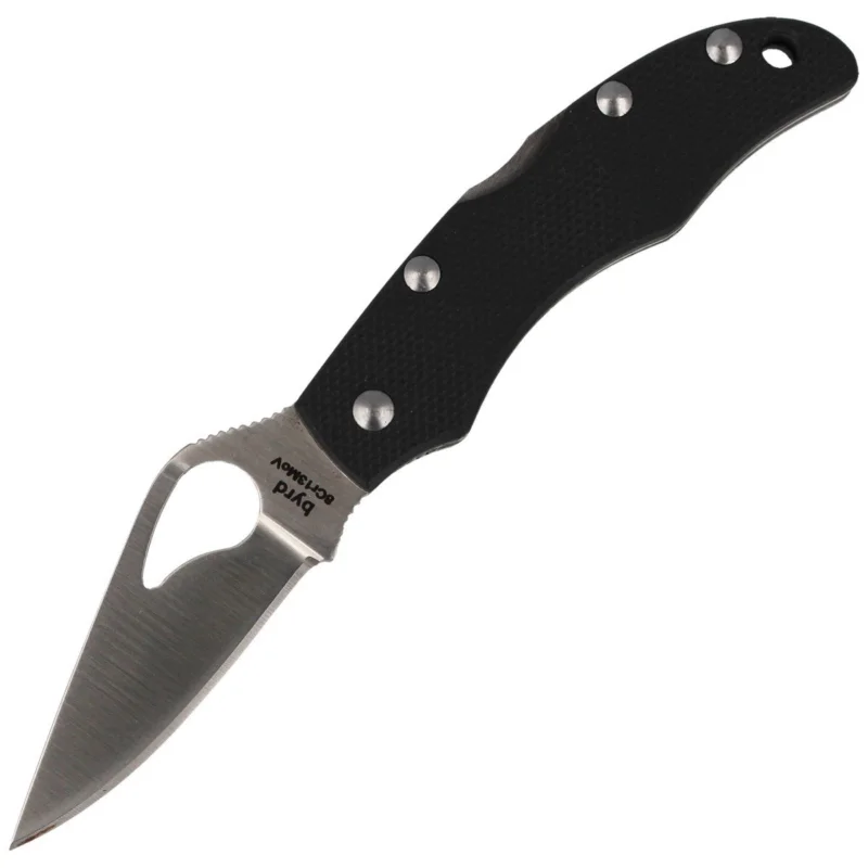 Nóż składany Spyderco Byrd Finch 2 G-10 Black, Plain (BY11GP2) Ostatnie sztuki