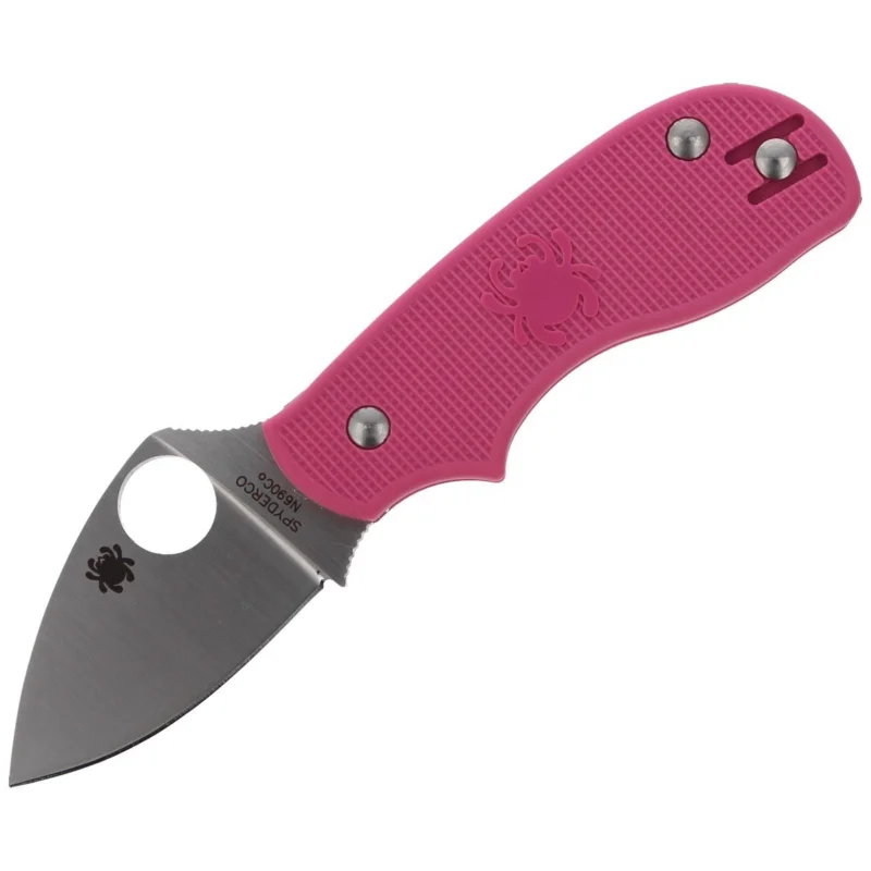 Spyderco Squeak Lightweight Pink PlainEdge Knife (C154PPN) Okazja