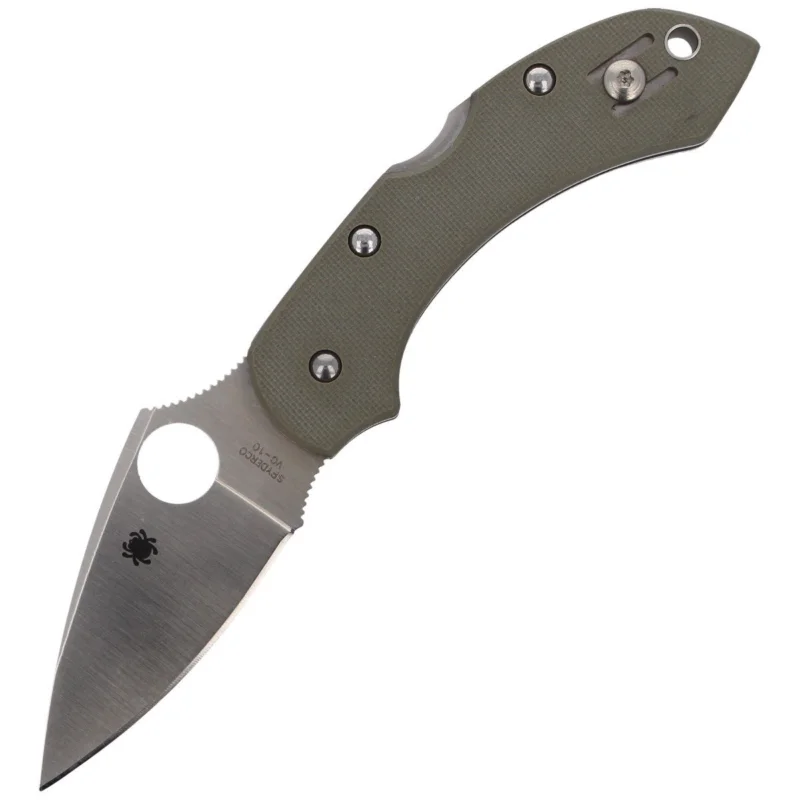 Darmowa dostawa Spyderco Dragonfly Folige Green G-10, Satin Plain V-10 Knife (C28GPFG)