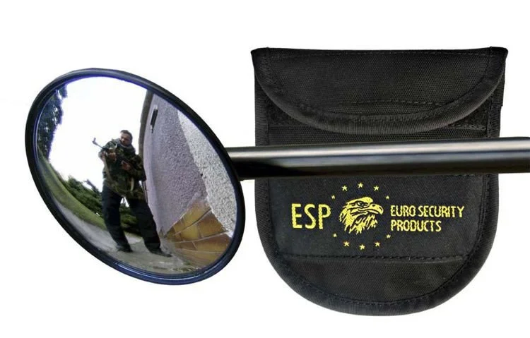 Dostępne od ręki ESP Tactical Mirror Ø 71mm for Expandable Baton, nylon holder (BMO-02 / BMH-02)
