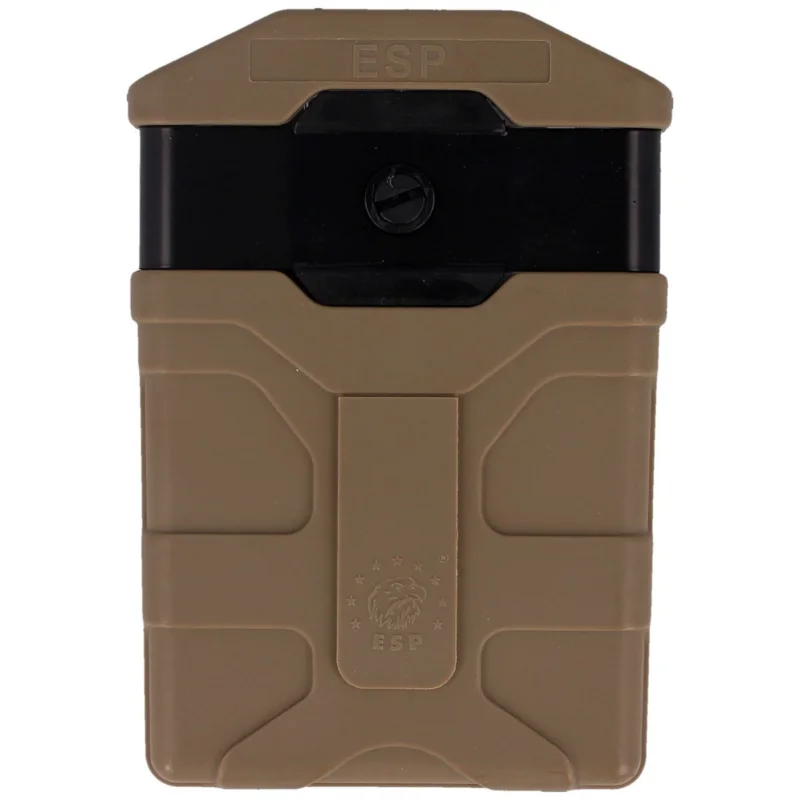 Zamów teraz ESP holder with UBC-03 belt clip for magazine 5.56 of the rifle AR15/M16/M4 (MH-34-AR15 KH)