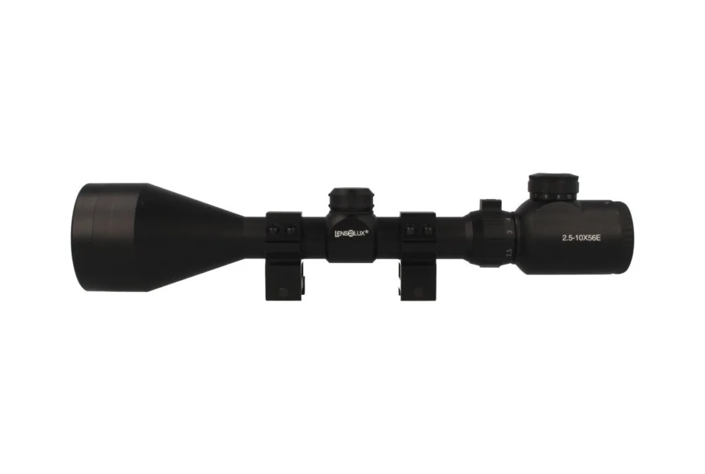 Lensolux Rifle Scope 2.5-10x56E, reticle 4 Red Dot illuminated (19314) Obniżka ceny