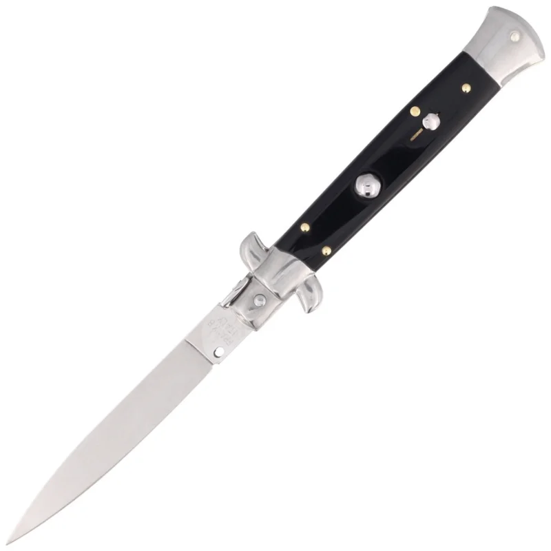 Łatwy zwrot Automatic Knife Frank Beltrame Stiletto Black 23cm (FB 23/37)
