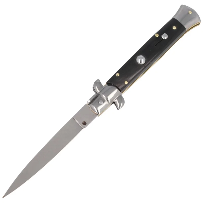 Dodaj do koszyka Nóż sprężynowy Frank Beltrame Stiletto Horn 23cm (FB 23/58)
