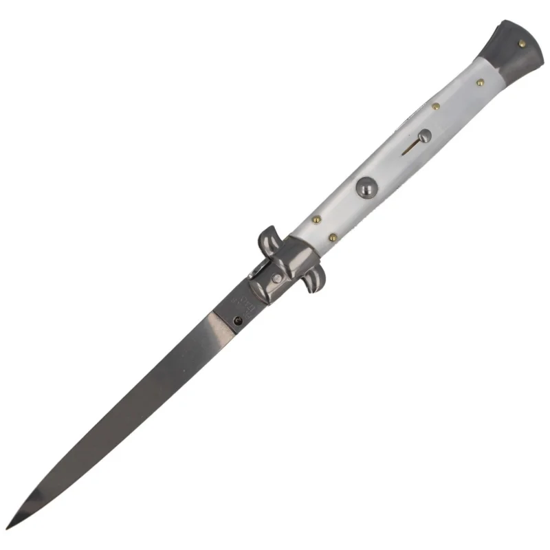 Nóż sprężynowy Frank Beltrame Stiletto Pearl 28cm (FB 28/36) Łatwy zwrot