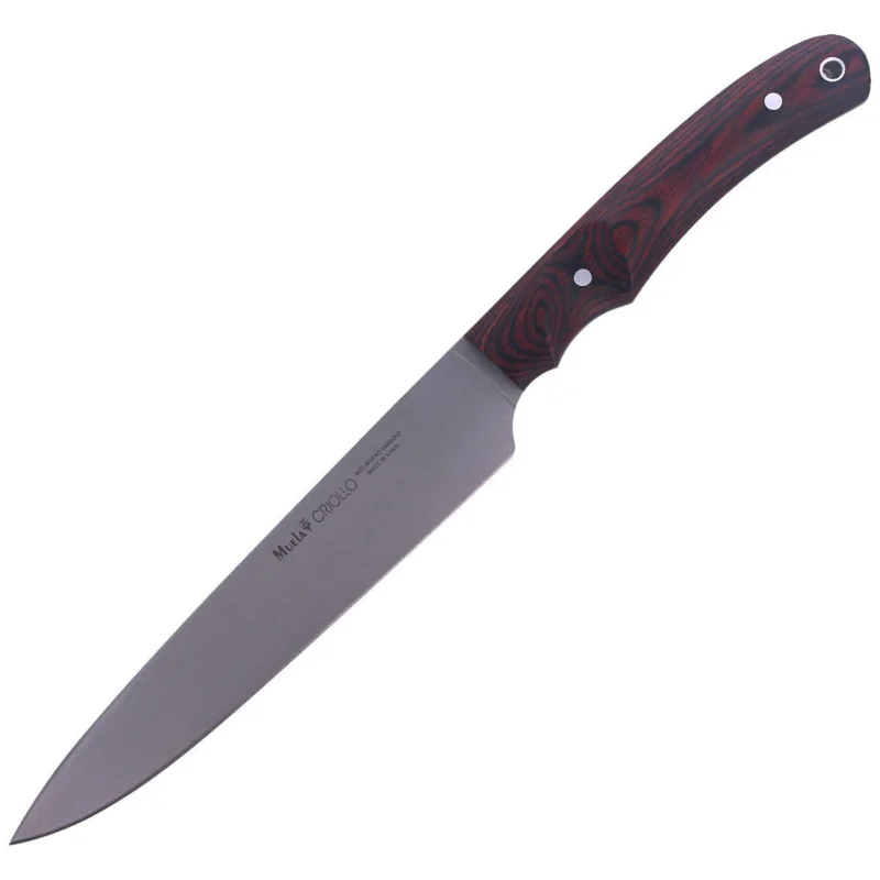 Kup teraz Nóż Muela Criollo-17 Coral Pakka Wood, Satin 1.4116