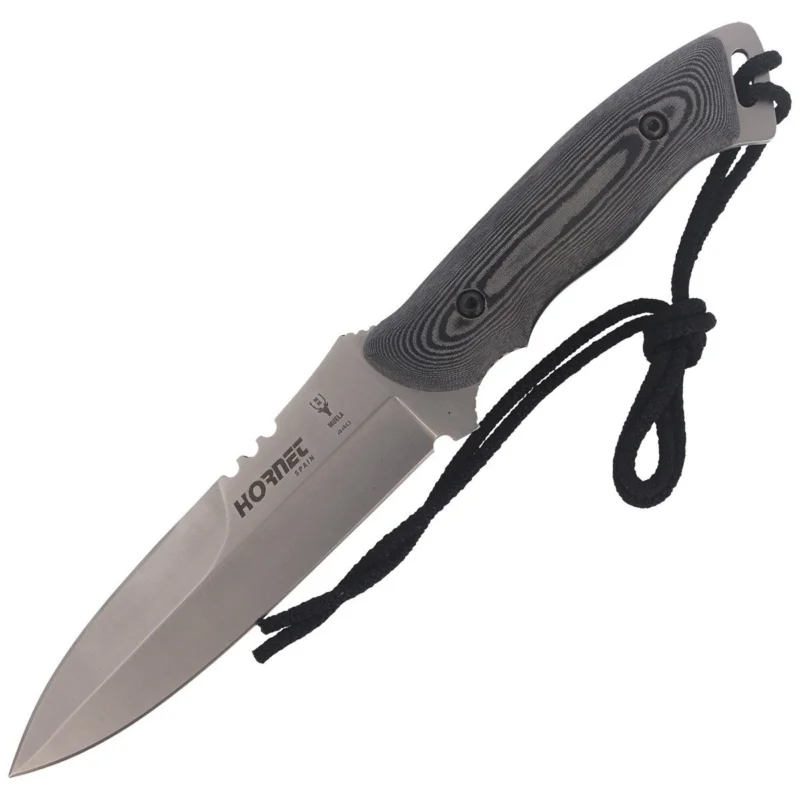 Dostępne od ręki Nóż Muela Hornet-W Gray Micarta, Satin X50CrMoV15