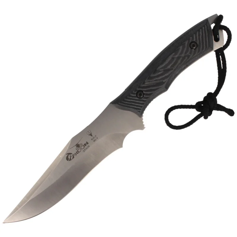 Nóż Muela Typhoon-15W Black Micarta, Satin X50CrMoV15 Szybka wysyłka