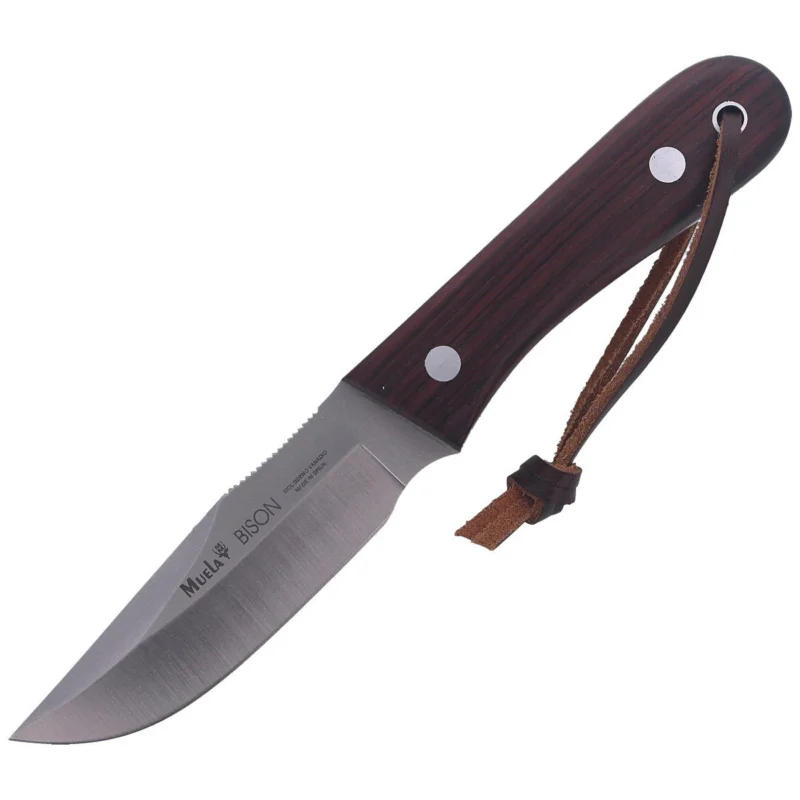 Nóż Muela Bison-9NL Palisander Wood, Satin X50CrMoV15 Oferta