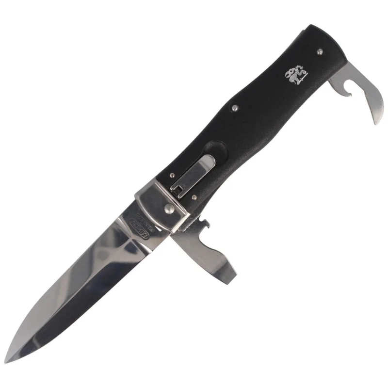 Premium Nóż sprężynowy Mikov Predator ABS 3ostrz (241-NH-3/KP BLACK)
