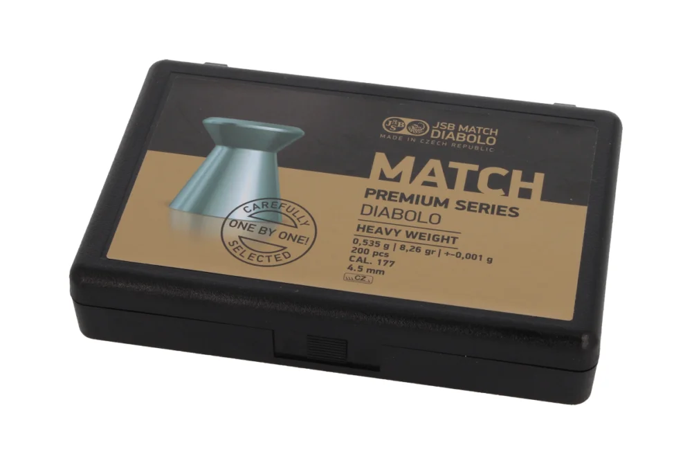 Śrut JSB Match Premium Heavy 4.52 mm, 0.535 g, 200 szt. (1030-200) Nowy