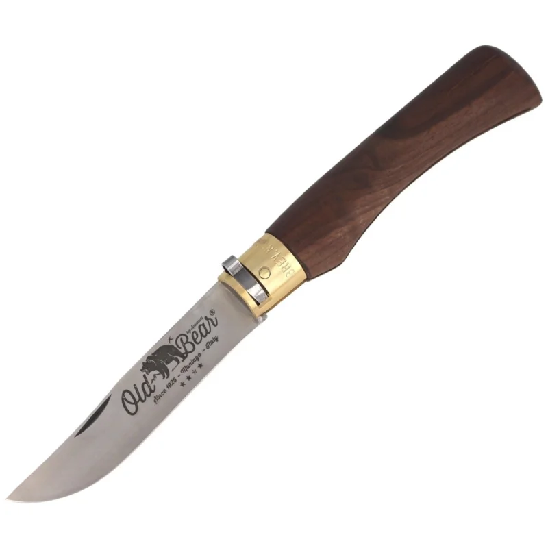 Nóż składany Antonini Old Bear Classical XL Walnut Wood, Satin AISI 420 (9307/23_LN) Ostatnie sztuki