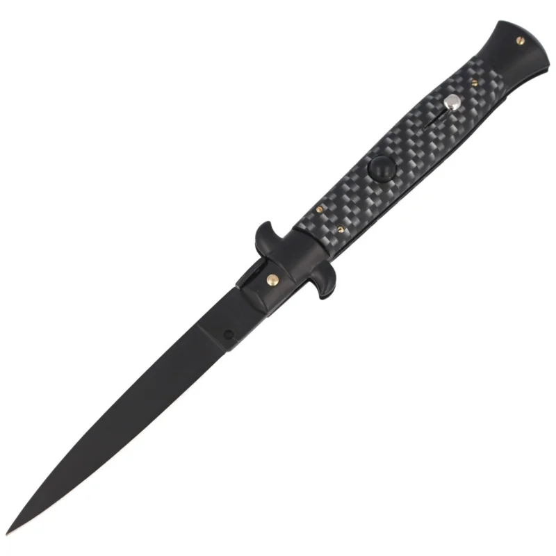 Łatwy zwrot Nóż sprężynowy Frank Beltrame Stiletto Kevlar 23cm (FB 23/KEVT)
